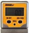 Professional Magnetic Digital Angle Locator- 3 Button with V-Groove MODEL 1886-0300 Measures in both absolute and relative measurements Angle display in degrees Working range of angle measurement 2 x
