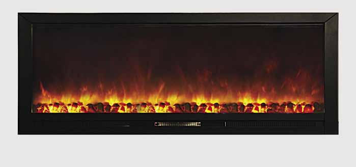 We are proud to offer you electric fireplaces that will fit beautifully into any application.