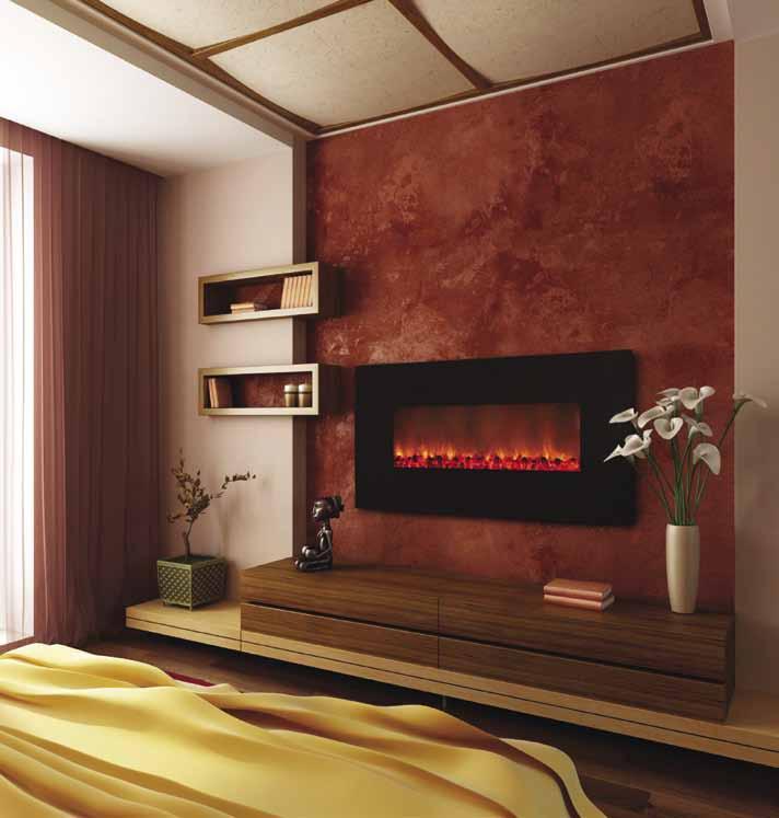 Wall Mounted s A 12 Yosemite Home Décor Wall Mounted s put the romance into owning a fireplace. Be unconventional.