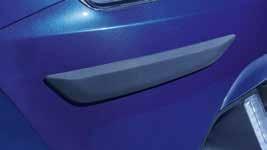 7 7 Side Body Moulding With silver BALENO logo badge, paintable Part No.