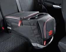 9 10 Interior 11 12 13 9 Rear Seat Bag Suitable for rear seat and front passenger seat, quick