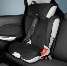 33 34 33 Child Seat KIDFIX keeps your little one safe: the Kidfix for groups 2 and 3, kids weighing from approximately 15 to 36 kg.