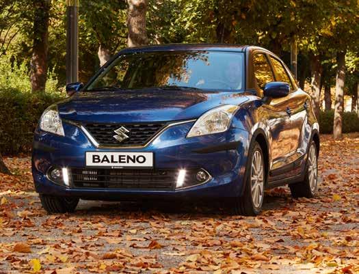 Protection A car like the Baleno brings out your caring side.