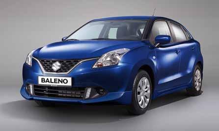 Packages AERO Design Headwind? Tail wind? It s a breeze with the AERO Design spoilers lending your Baleno a sporty touch. AERO Design brings out the Baleno s sleek and sporty note to best advantage.