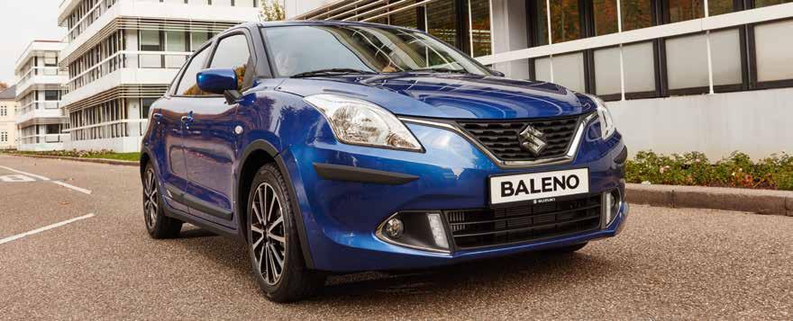 Exterior You have opted for the Baleno s flowing, harmonious design. Why stop there?