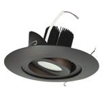 HIGH EFFICACY LED LIGHT SOURCE REQUIREMENTS BATTERY PACK NRM-64 / NRM-67 / NRM-69 6" Marquise I Adjustable Reflectors Nora Lighting's 6" recessed downlight fixture solution with thermal management