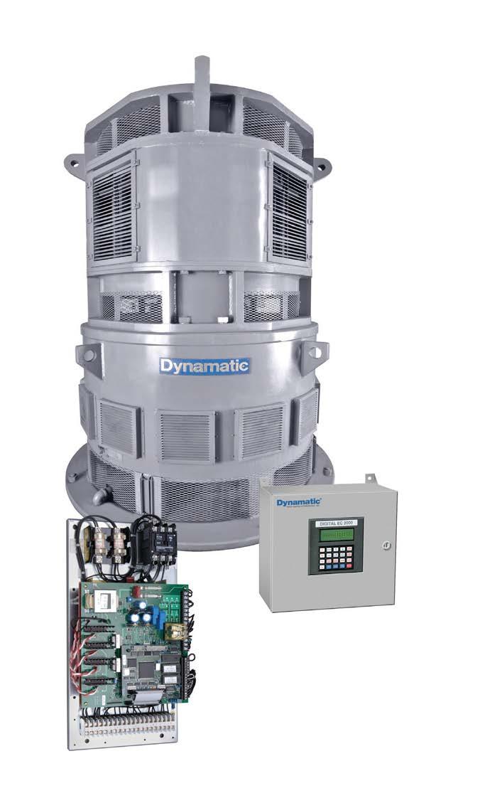 Dynamatic variable speed drives and controls Dynamatic Drives New electromagnetic adjustable speed drives Horizontal and vertical drive system up to 4,000 HP Original Dynamatic and Eaton Dynamatic