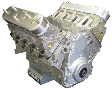 WARHAWK 427 & 454 CID LS1 PARTIAL ENGINES, SHORT BLOCKS & ASSEMBLIES Shown with optional valve covers Equipped with aluminum roller rocker arms and Manley stainless steel valves LS CHEVROLET Equipped