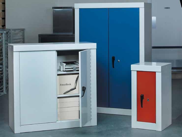 Security Cupboards Our range of Security Cupboards provide an extra level of security for the storage of high value equipment and materials.