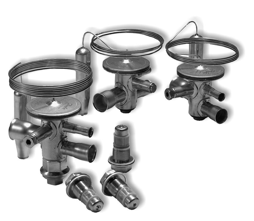 Thermostatic expansion valve, type TC Introduction The TC thermostatic expansion valve has been developed and designed for soldering into hermetic refrigeration systems It is manufactured in