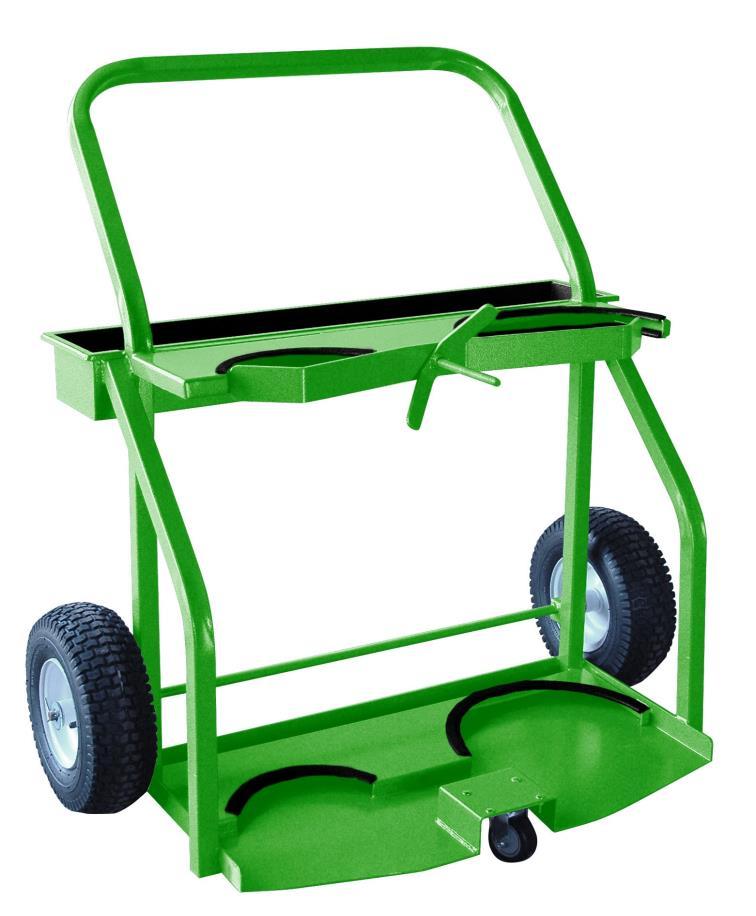 Our Cylinder/Medical Gas Carts are specifically engineered to be ergonomically safe and flexible for industries such as maintenance shops, welding facilities, medical facilities, and cylinder oxygen