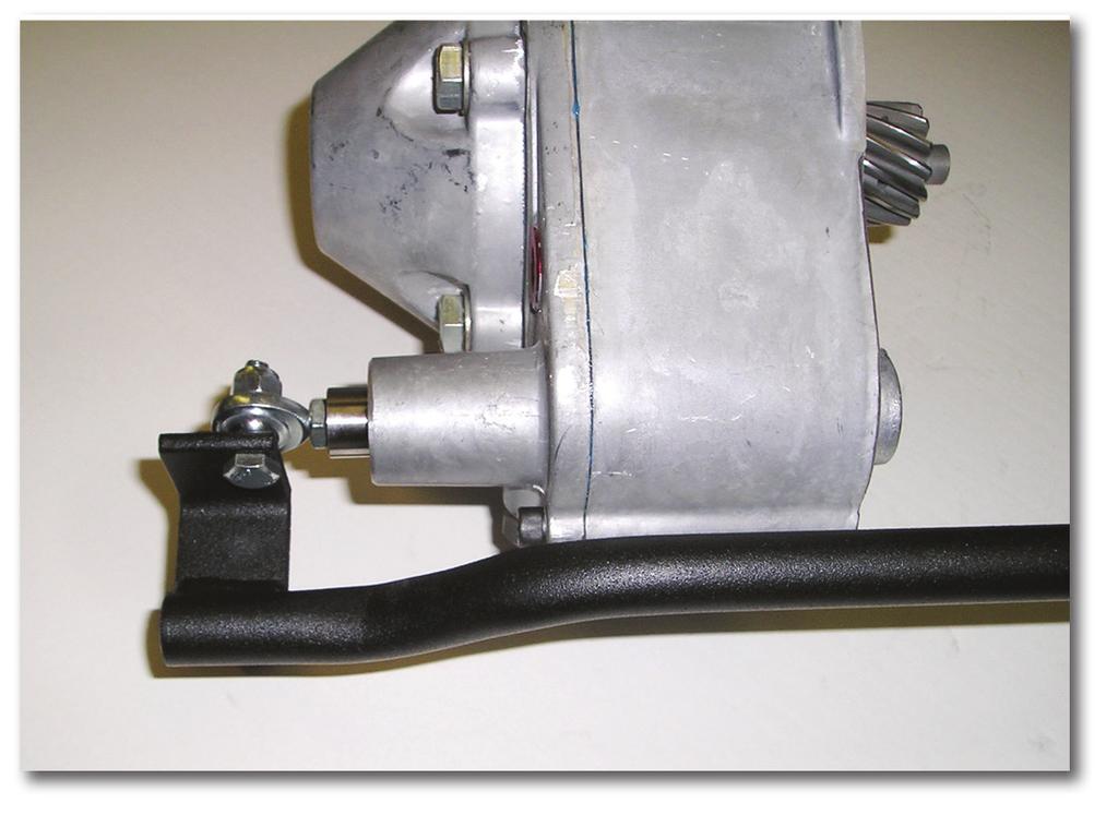 PAGE 10 OF 11 Page Rev. Date: 07-26-18 SATURN SHIFTER LINKAGE ASSEMBLY There are 4 linkages available for the Saturn overdrive. Illustrated below is the linkage for a T90 dual lever transfer case.