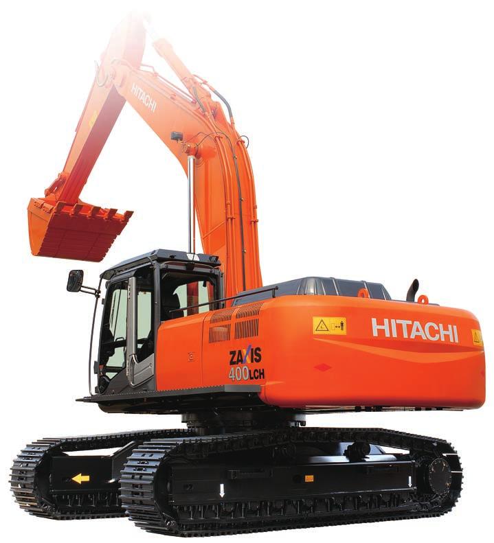 ZAXIS-3 series HYDRAULIC EXCAVATOR Model Code : ZX400LCH-3 Engine Rated Power : 202 kw (271 HP)