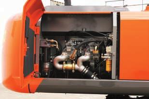 In addition, a regularly serviced machine has higher residual value. There are many service features to be found on the ZAXIS-3 series.