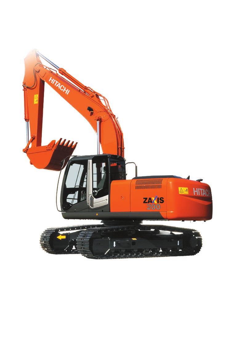 ZAXIS-3 series HYDRAULIC EXCAVATOR Model Code : ZX200-3 / ZX200LC-3 / ZX210H-3 / ZX210LCH-3 / ZX210K-3 / ZX210LCK-3 Engine Rated Power : 122 kw (166 PS) Operating Weight : ZX200-3 : 19