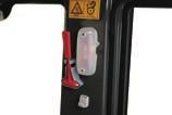 Safety in case of tipping is improved. The cab top can withstand 2.5-fold loading.