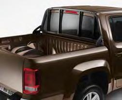 This custom-fit plastic tray protects the front wall, loading surface, tailgate and side walls from scratches and cargo damage, but still fits in with the classic, robust Amarok look.