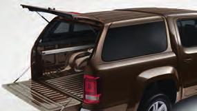 This means that you can easily open the hardtop with just one hand. You do not need to drill any holes into the cargo box to attach the hardtop as it comes with specially designed brackets.