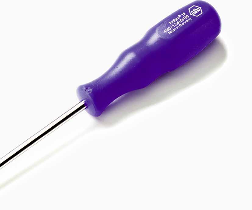 Wiha Proturn 1K. The Multi-use Screwdriver. The Wiha Proturn 1K series screwdrivers are extremely economic. They have been developed to fulfil many industrial and trade applications.