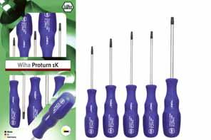 For TORX and Hex Nuts. Sets. 4465 Proturn 1K TORX Screwdriver. Blade: Round blade. Application: For multipurpose use in industrial and trade applications.