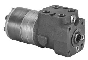 Steering units, OSPB, OSPC, OSPR, OSPD Open Center VERSIONS OSPR: Steering unit with rear ports and with integrated valve functions The OSPR has end ports with integrated