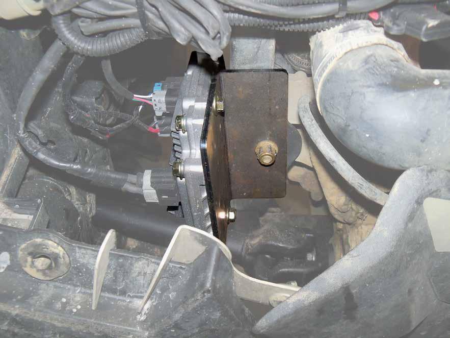 See below. 3. Install ECU Mount (D) and secure with stock hardware removed in Step 2. 4.