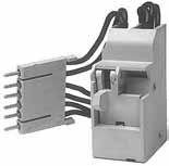 Accessories Electrical T1 - T7 T1 with K3TAS Auxiliary contacts - AUX 1 Auxiliary contacts are for indication of the circuit breaker open-closed.
