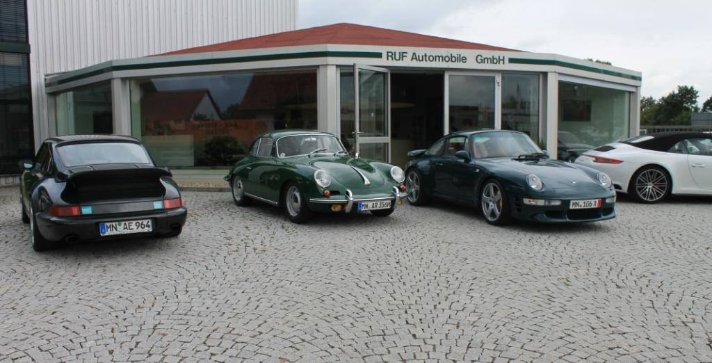 After leaving Stuttgart on the Autobahn A8 towards our Hotel, the Alpenhof Murnau, we will stop to visit RUF for a special private tour of their facilities.