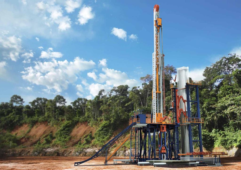 AHEAD Rigs 4 / 5 AHEAD Series - Advanced Drilling Rigs The AHEAD Series represents a new concept of fully automated drilling rigs.