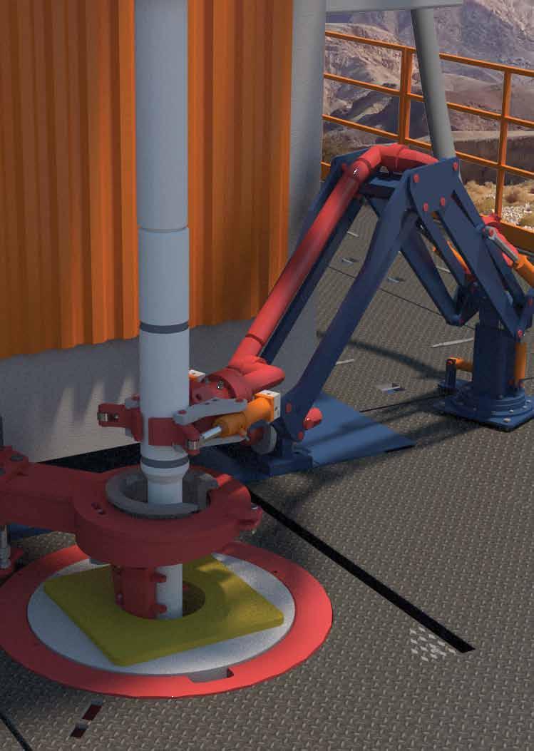 AHEAD Rigs 8 / 9 Quality System HoD - Heart of Drilling System The HoD System combines continuous circulation, high-resolution flow rate monitoring and anti-friction devices that allow to obtain
