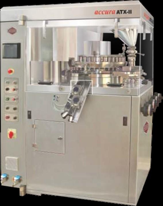 ACCURA ATX-II (WITH PRE COMPRESSION) SINGLE SIDED HIGH SPEED ROTARY TABLET PRESS 37 Stn. D, 45 Stn. B, 55 Stn. BB & 61 Stn. BB TYPE NO.