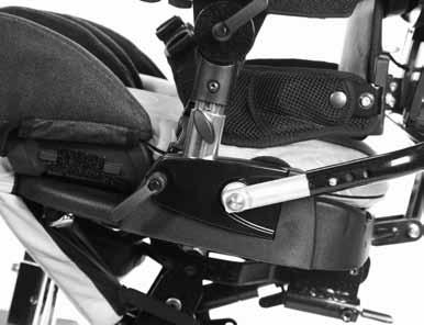 ll four side and back buckles should be already attached to the seat. First fasten the buckle () at the front of the Pelvic Cradle.