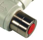 range Pilot check valve operating pressure Applicable tubing material Air. psi (1.Pa). to psi (.