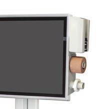 electronic lift Adjustable monitor mount and keyboard tray