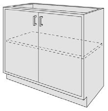 1 cm) high drawer above a cupboard Width Right-Hinged HDPE136-18 18 (45.7 cm) HDPE136-24 24 (61 cm) Left Hinged HDPE137-18 18 (45.