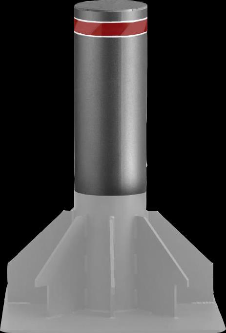 Static bollards Material Ø219 x 18mm / 30mm seamless steel pipe Material