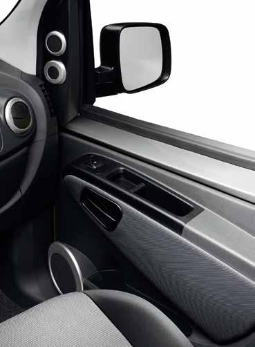 COMFORT Add to your driving pleasure with our range of comfort and convenience accessories.
