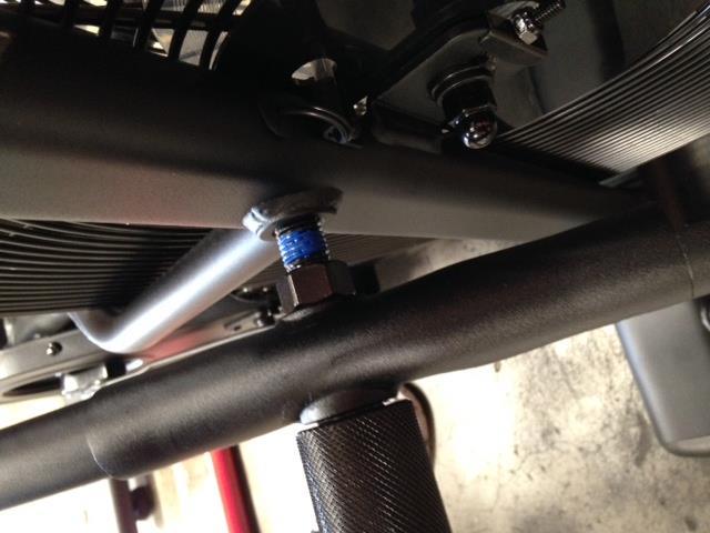 Step 24: Install the Handle Bar Assemblies by rotating the peg