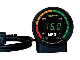 00 LIGHTING & ELECTRICAL Fuel Saving Device - Ecometer Help save a little gas! The EcoMeter reads current fuel economy, average fuel economy, RPM, and vehicle speed.
