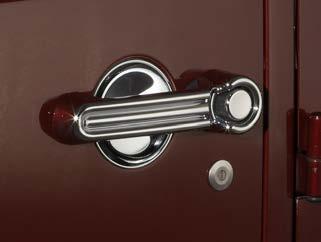 Renegade) 2011 2008 A 5190 Chrome Door Handle Accent Kit are made of durable, ABS chrome plated plastic and are designed for fast and easy installation. 4-door kit.