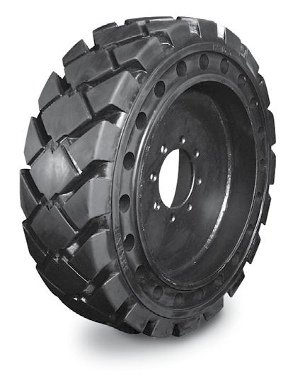 Patterns Thick 2-Inch Tread for Aggressive Bite NON-TREADED (SMOOTH) Ideal for Scrap Yards,