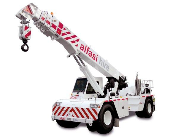 all terrain cranes pick & carry cranes TEREX DEMAG AC100-4L 100t ALL TERRAIN CRANE Main Boom 59.