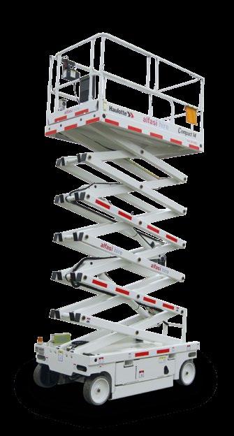 2m Wide Weight 3,170kg Load capacity 350kg MEC 3084 HYBRID SPEED LEVEL Platform height 9m Lift capacity 680kg