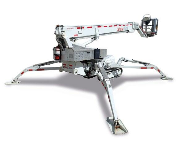 spider lifts spider lifts NIFTY SD210 OMME 3000 RBDJ 4x4x4 19.30 Platform height Horizontal outreach 12.