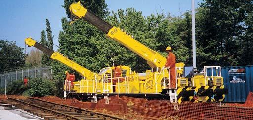 Track laying equipment... Cowans Sheldon track laying equipment can be used on either single or multi-track systems.