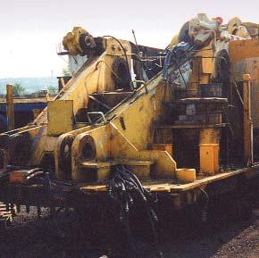 The life extension programme carried out on five 75 tonne Cowans Sheldon rail cranes, originally supplied in the 1970 s to British Railways,