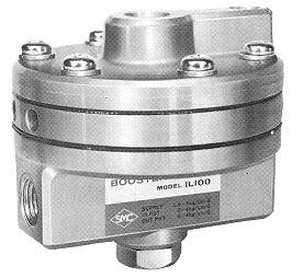 anticipations of fluctuations in the supply, the lock-up valve maintains the Model: Booster relay (IL 100-0) made by SMC position of the control valve.