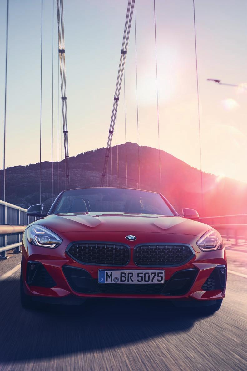 The new BMW Z4 is available in a variety of engine and trim variants, each providing a different level of standard specification.
