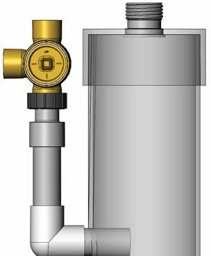If it does, immediately stop the flush cart pump and check to be sure the valves are in the correct orienta on as shown in Figure 5.