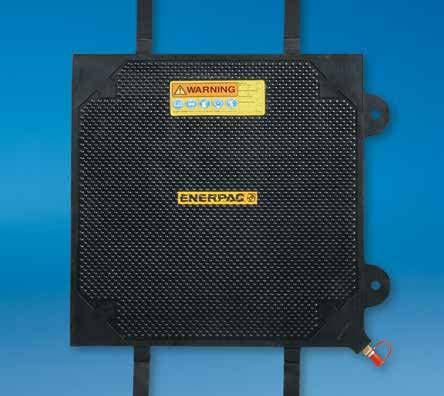 LBSeries, Lifting Bags LB8 Low clearance lifting using compressed air or water Lifting Bag Base Use a 0 x 0 mm lifting bag base under lifting bag to provide a flat surface and protect the lifting bag